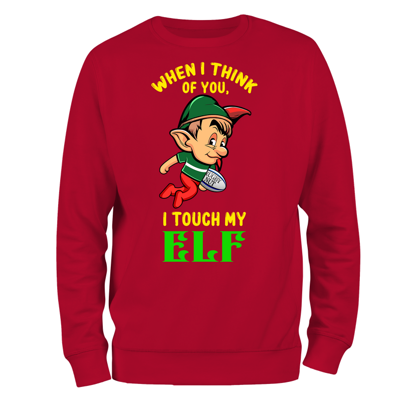 Touch My Elf Christmas Jumper