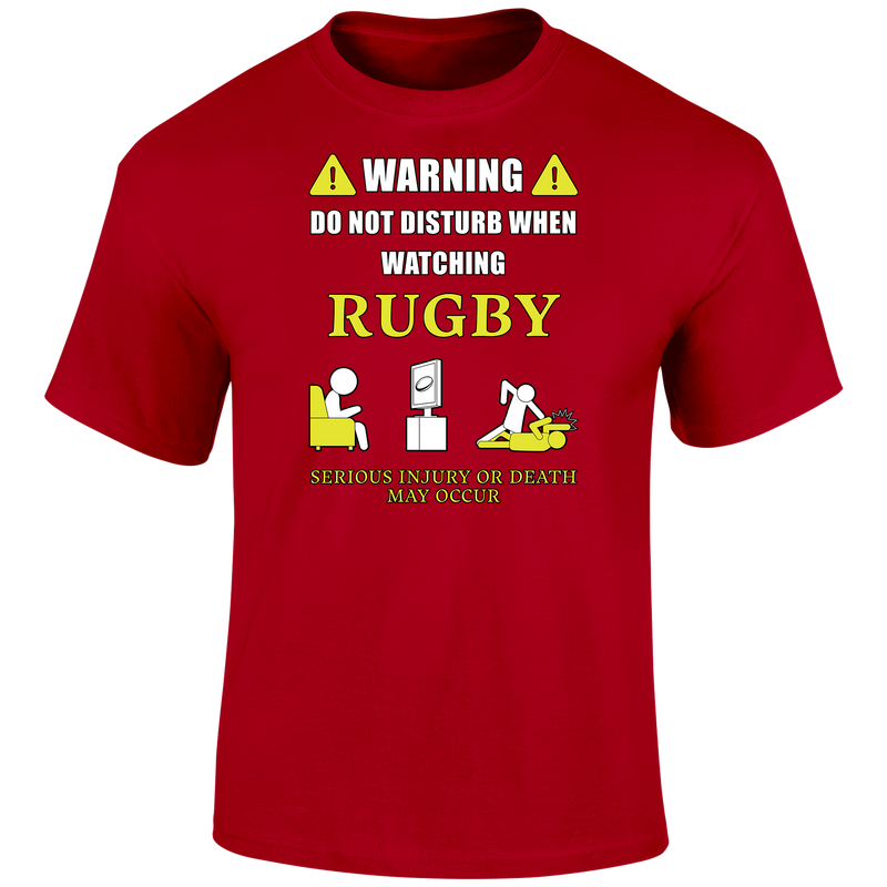Warning Do Not Disturb T Shirt