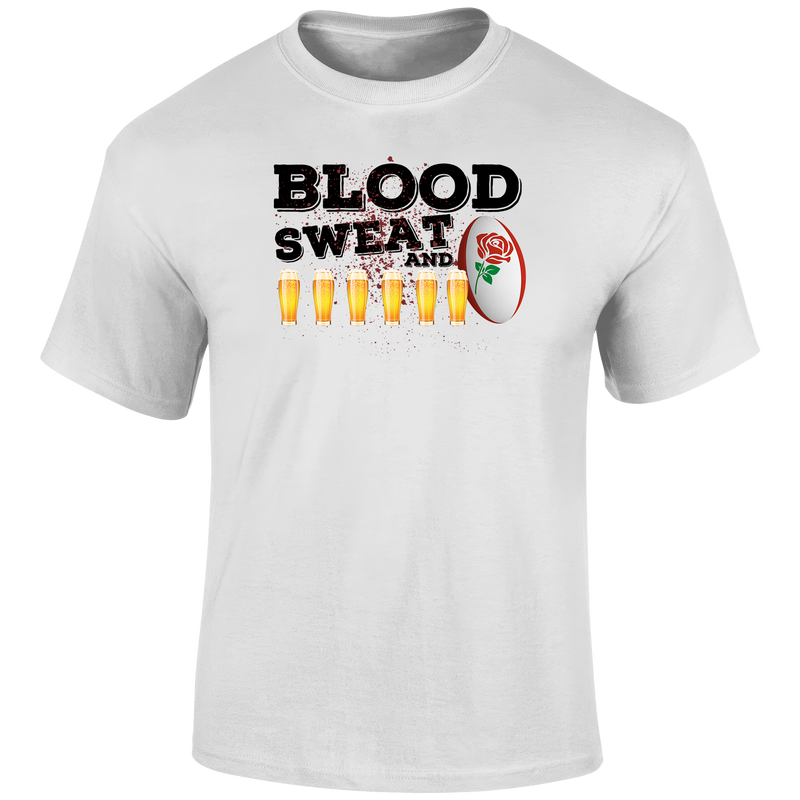 England Blood Sweat Beers T Shirt