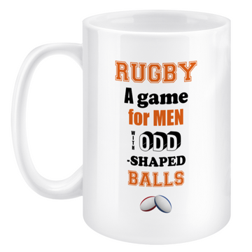 Odd Shaped Balls Jumbo Mug