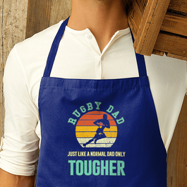 Rugby Dad Tougher Premier Cotton Apron