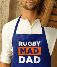 Rugby Mad Dad Premier Cotton Apron