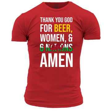 Thank You God (Wales) Unisex T Shirt