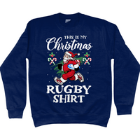 rugby christmas t shirt