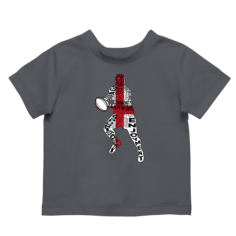 England Rugby Silhouette Kids T Shirt