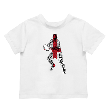 England Rugby Silhouette Kids T Shirt