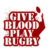 Give Blood Play Rugby Unisex T Shirt