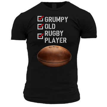 Grumpy Old Rugby Player Unisex T Shirt