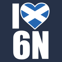 I Love 6N (Scotland) Unisex Hoodie