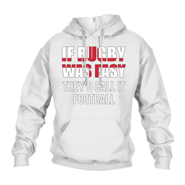If Rugby Was Easy (E) Unisex Hoodie