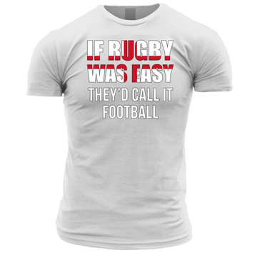 If Rugby Was Easy (E) Unisex T Shirt