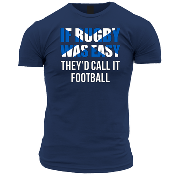If Rugby Was Easy (S) Unisex T Shirt