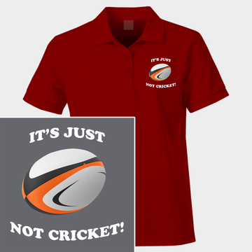 Not Cricket Unisex Polo Shirt