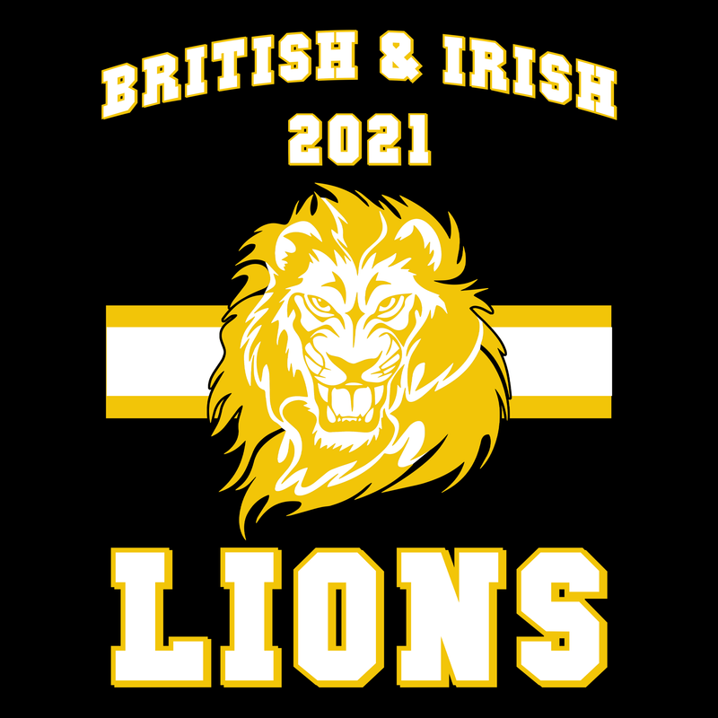 Lions 'College' Style Unisex T Shirt