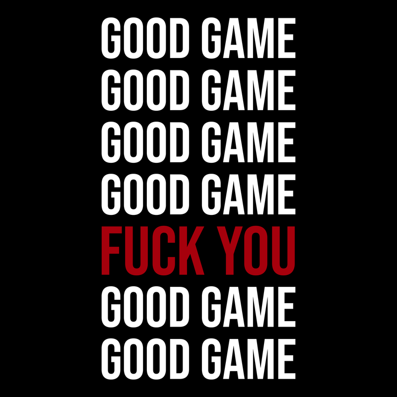 Good Game Unisex T Shirt