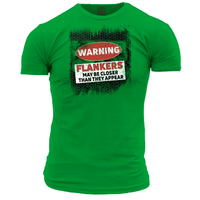 Warning Flankers Unisex T Shirt