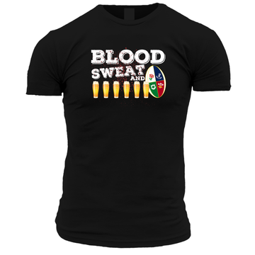 Lions Blood Sweat and Cheers Unisex T Shirt