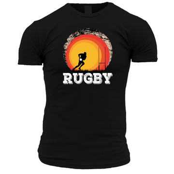 Retro Rugby Unisex T Shirt