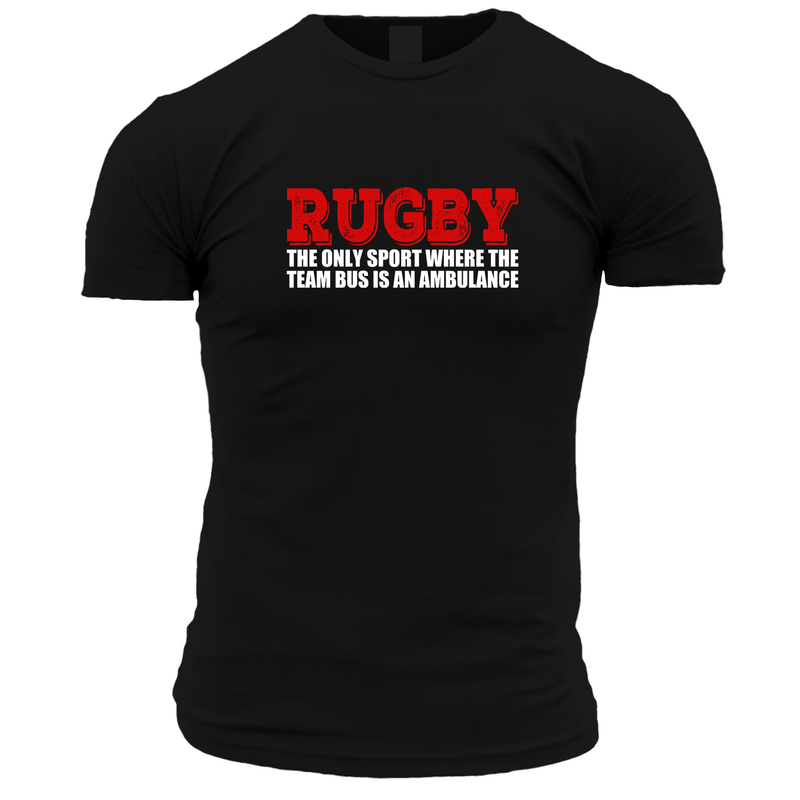 Rugby Team Bus Is An Ambulance Unisex T Shirt