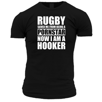 Rugby Saved Me From Being A Pornstar Unisex T Shirt