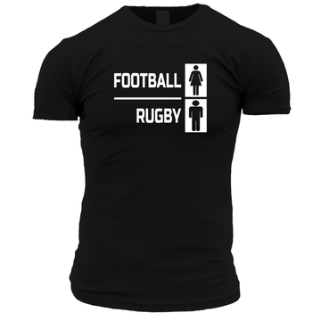 Football Is For Girls T Shirt