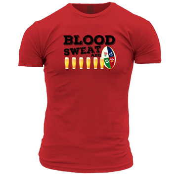 Lions Blood Sweat & Cheers Unisex T Shirt