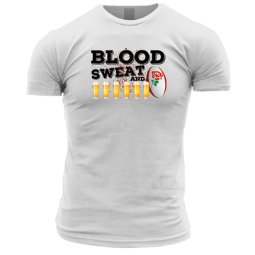 England Blood Sweat and Cheers Unisex T Shirt