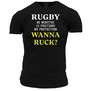 Wanna Ruck? Unisex T Shirt