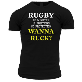 Wanna Ruck? T Shirt