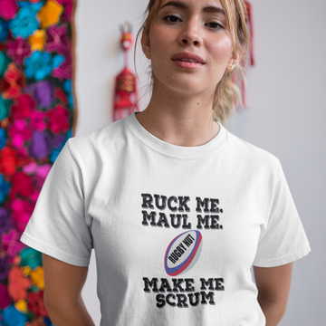 Womens Funny Rugby T Shirt