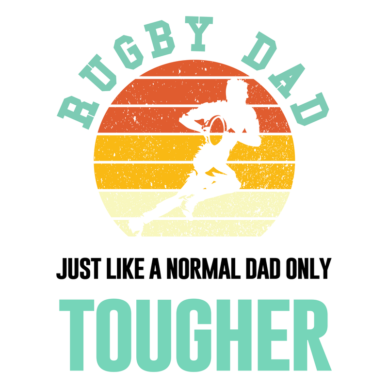 Rugby Dad Tougher Jumbo Mug