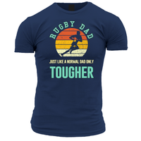 Rugby Dad Tougher Unisex T Shirt