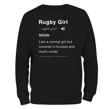 Rugby Girl Noun Sweatshirt
