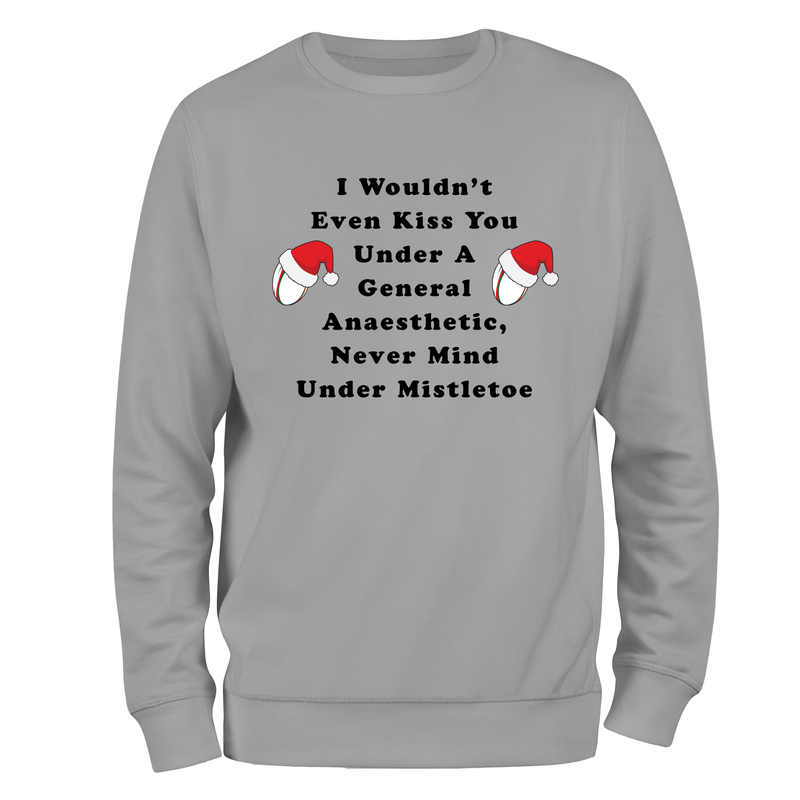 Mistletoe Kiss Christmas Jumper