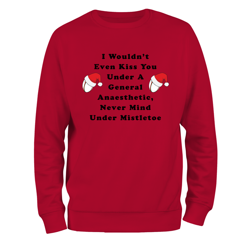 Mistletoe Kiss Christmas Jumper