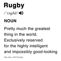 Rugby Noun Jumbo Mug