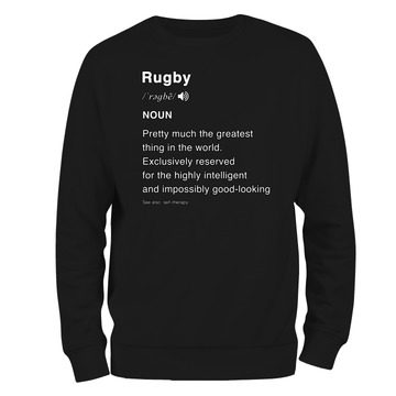 Rugby Noun Unisex Sweatshirt