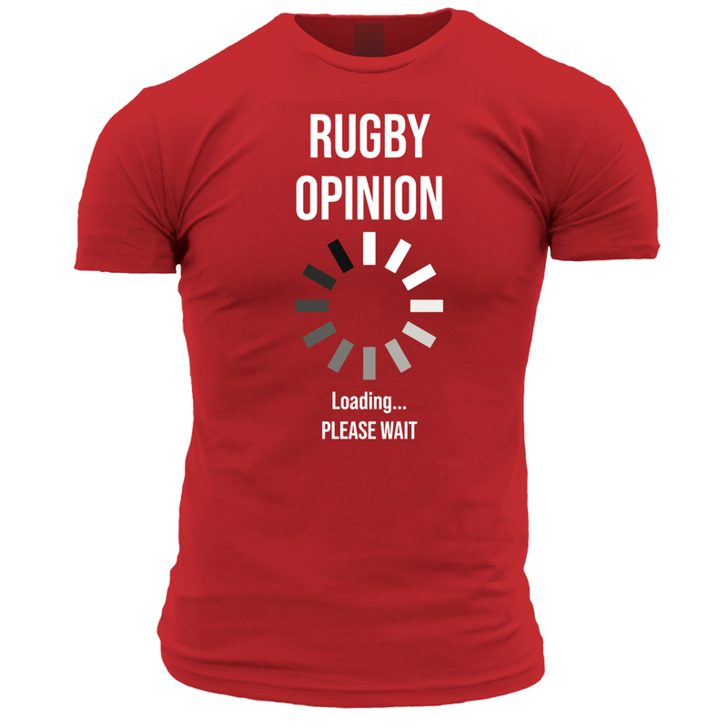 Rugby Opinion Loading Unisex T Shirt