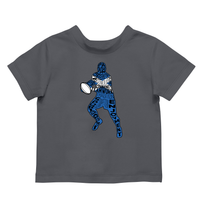 Scotland Rugby Silhouette Kids T Shirt