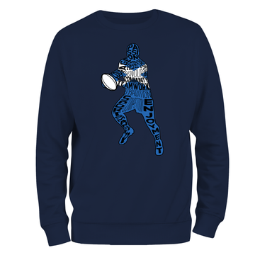 Scotland Rugby Silhouette Unisex Sweatshirt