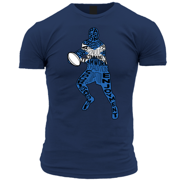 Scotland Rugby Silhouette Unisex T Shirt