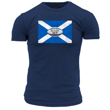Scottish Rugby Nut Flag Unisex T Shirt