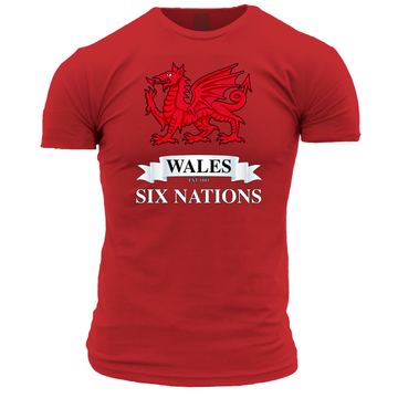 Wales 6 Nations Unisex T Shirt
