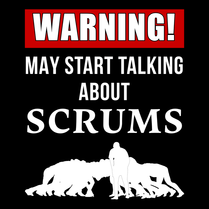 Warning May Talk About Scrums Unisex T Shirt