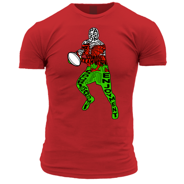 Wales Rugby Silhouette Unisex T Shirt