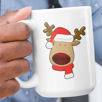 Rugby Rudolph Jumbo Mug