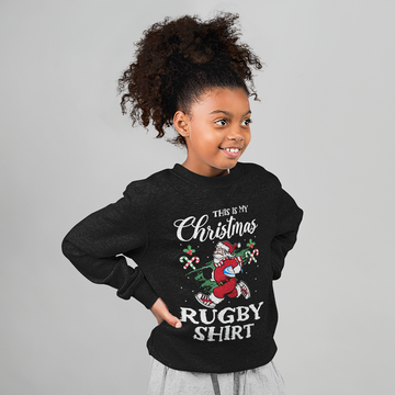 This Is My Christmas Rugby Kids Unisex Christmas Jumper