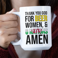 Thank You God (Wales) Jumbo Mug