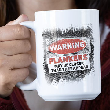 Warning Flankers Jumbo Mug