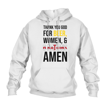 Thank You God (England) Unisex Hoodie